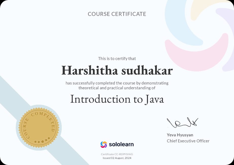 Certificate 13